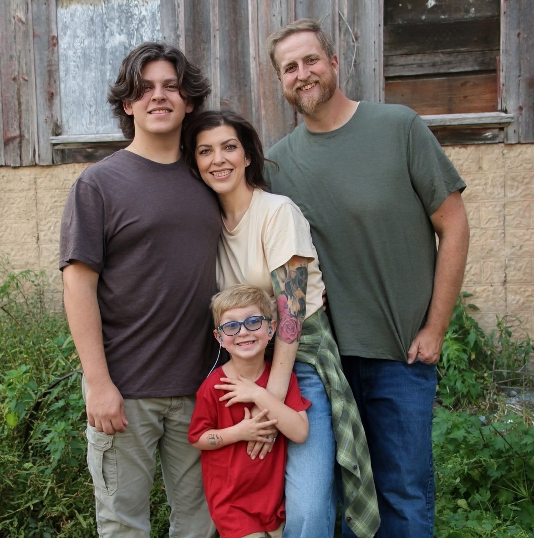 Crystal enjoying an activity or event